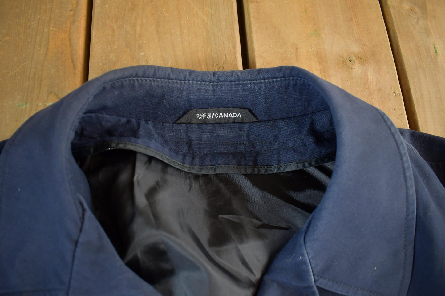 Vintage 1980s Full Length Trench Coat Men's XL from propervintagecanada