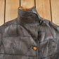 Vintage 1980s Fur Lined Patchwork Leather Jacket Men's Large from propervintagecanada