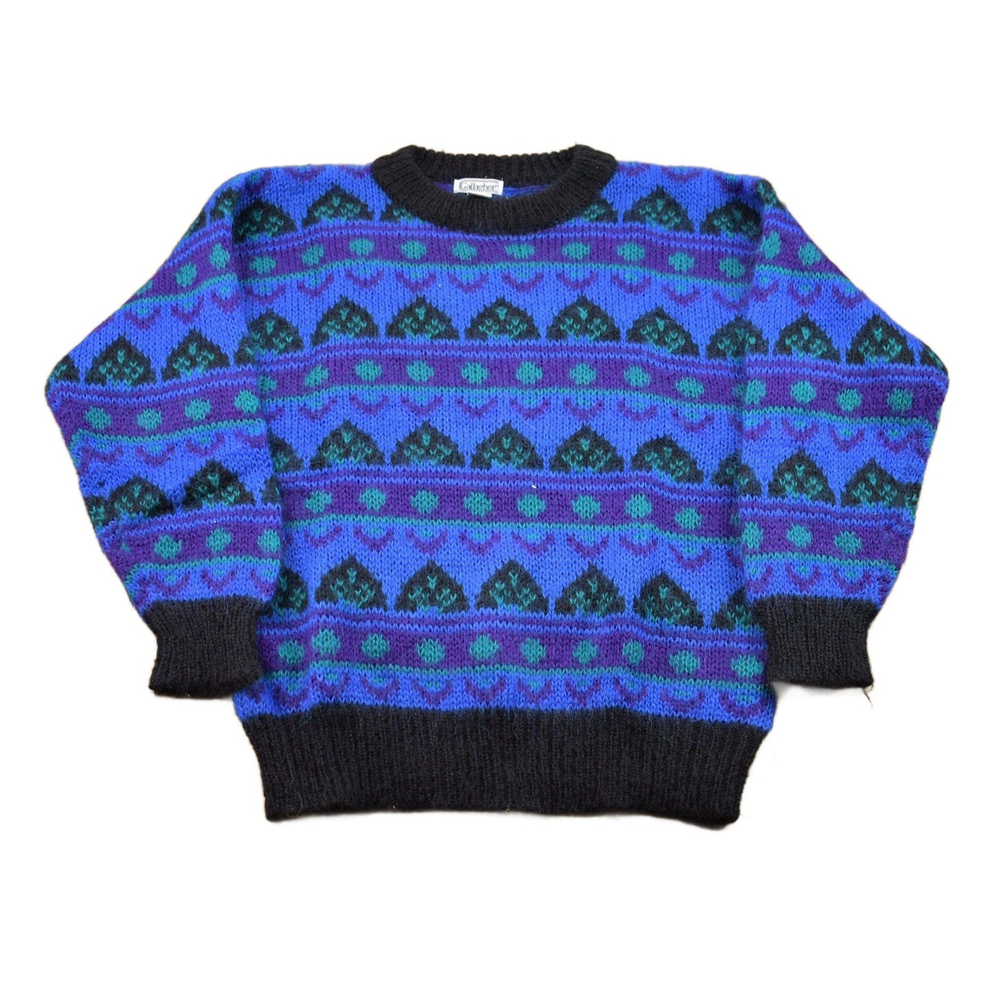 Vintage 1980s Gallagher Knitted SweaterMen's Medium from propervintagecanada