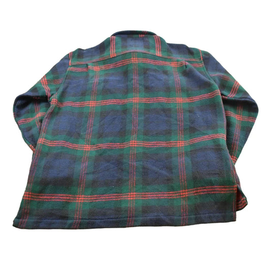Vintage 1980s GAP Wool Blend Plaid Flannel Button Up Shirt Mens L from propervintagecanada