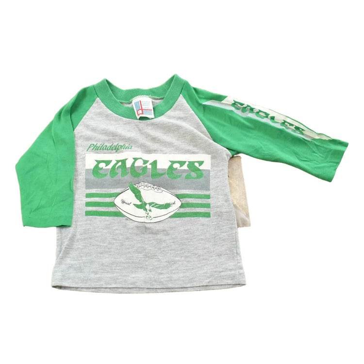 Vintage 1980s Garan NFL Philadelphia Eagles Youth T-Shirt Size 4 from propervintagecanada