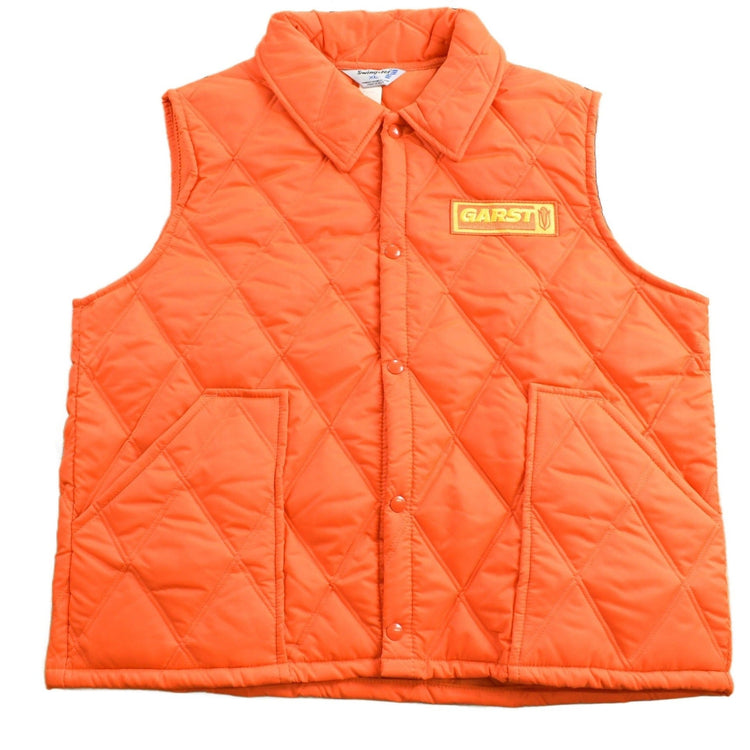 Vintage 1980s Garst Seed Company Puffer Vest Men's XL from propervintagecanada