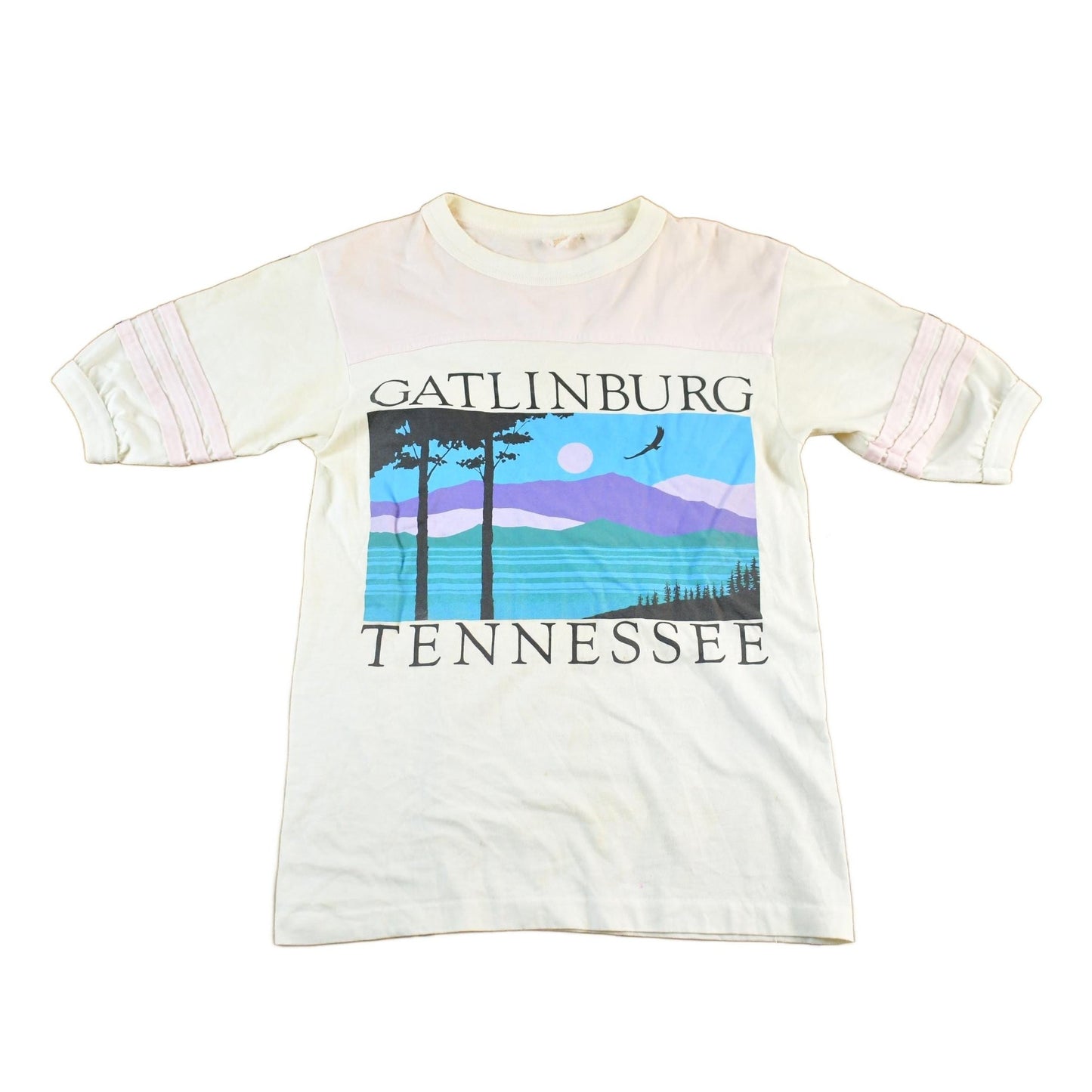 Vintage 1980s Gatlinburg Tennessee Travel Souvenir T Shirt Women's S from propervintagecanada