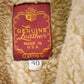 Vintage 1980s Genuine Leather Shearling Leather Jacket from propervintagecanada