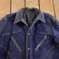 Vintage 1980s Genuine Leather Suede Jacket Men's Large from propervintagecanada