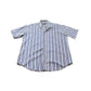 Vintage 1980s Geoffrey Hayes Striped Button Up Shirt Men's Large from propervintagecanada