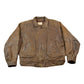 Vintage 1980s Georgetown Brown Leather Jacket Men's XL from propervintagecanada
