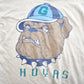Vintage 1980s Georgetown Hoyas Bulldog Collegiate Graphic T-Shirt Men's Large from propervintagecanada