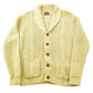 Vintage 1980s Gimbels Blank Acrylic Cardigan Sweater from propervintagecanada