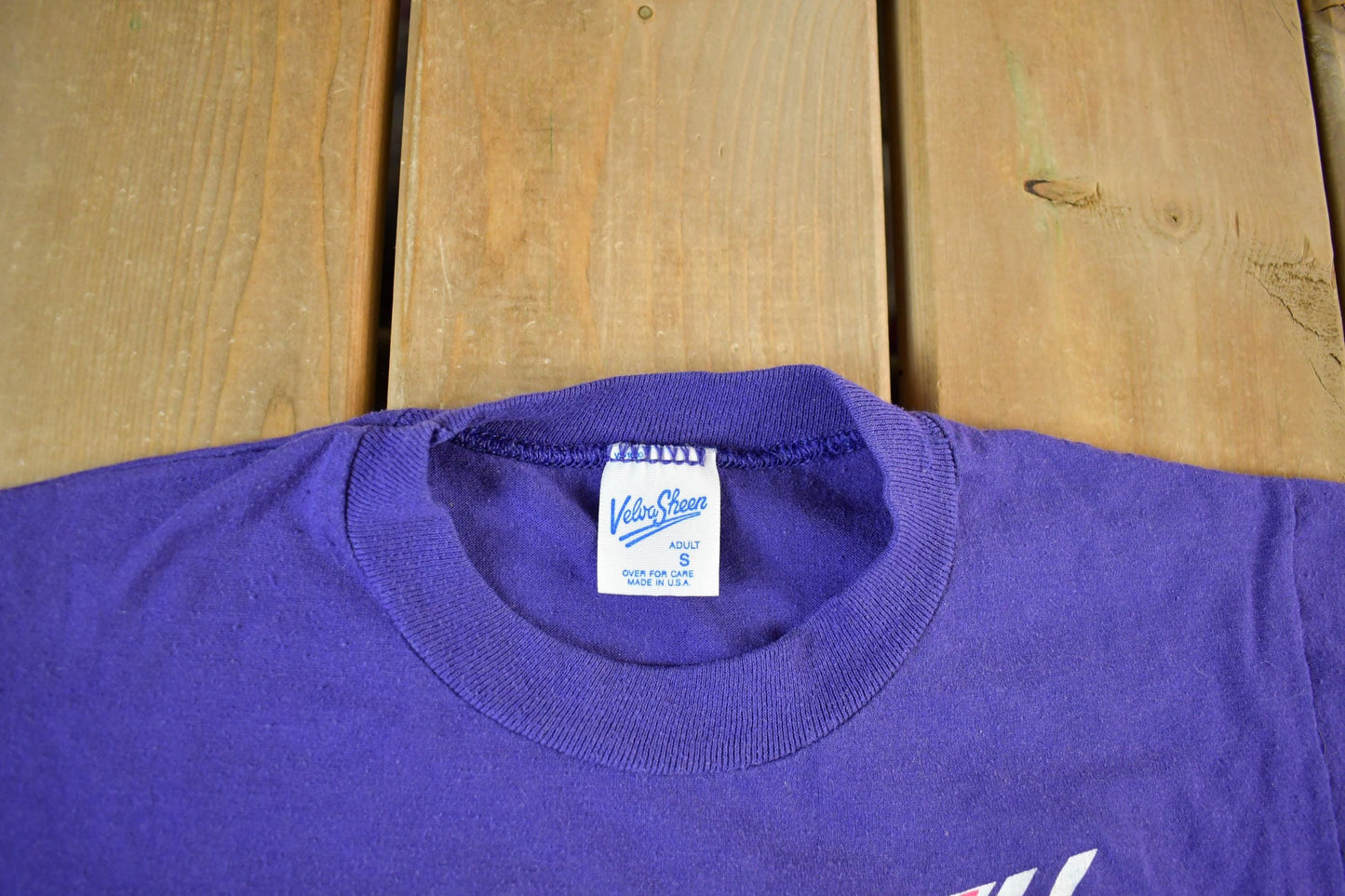 Vintage 1980s Girl Scouts Tohikanee Graphic T Shirt Men's XS from propervintagecanada