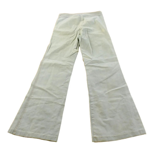 Vintage 1980s Gledson Bell Bottom Denim Light Wash Blue Jeans Men's 27 x 31 from propervintagecanada