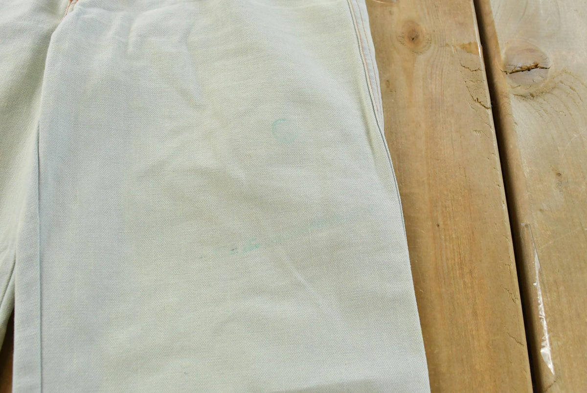Vintage 1980s Gledson Bell Bottom Denim Light Wash Blue Jeans Men's 27 x 31 from propervintagecanada