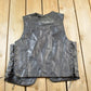Vintage 1980s Golden Crown Leather Vest Women's S from propervintagecanada