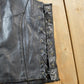 Vintage 1980s Golden Crown Leather Vest Women's S from propervintagecanada