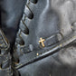 Vintage 1980s Golden Crown Leather Vest Women's S from propervintagecanada