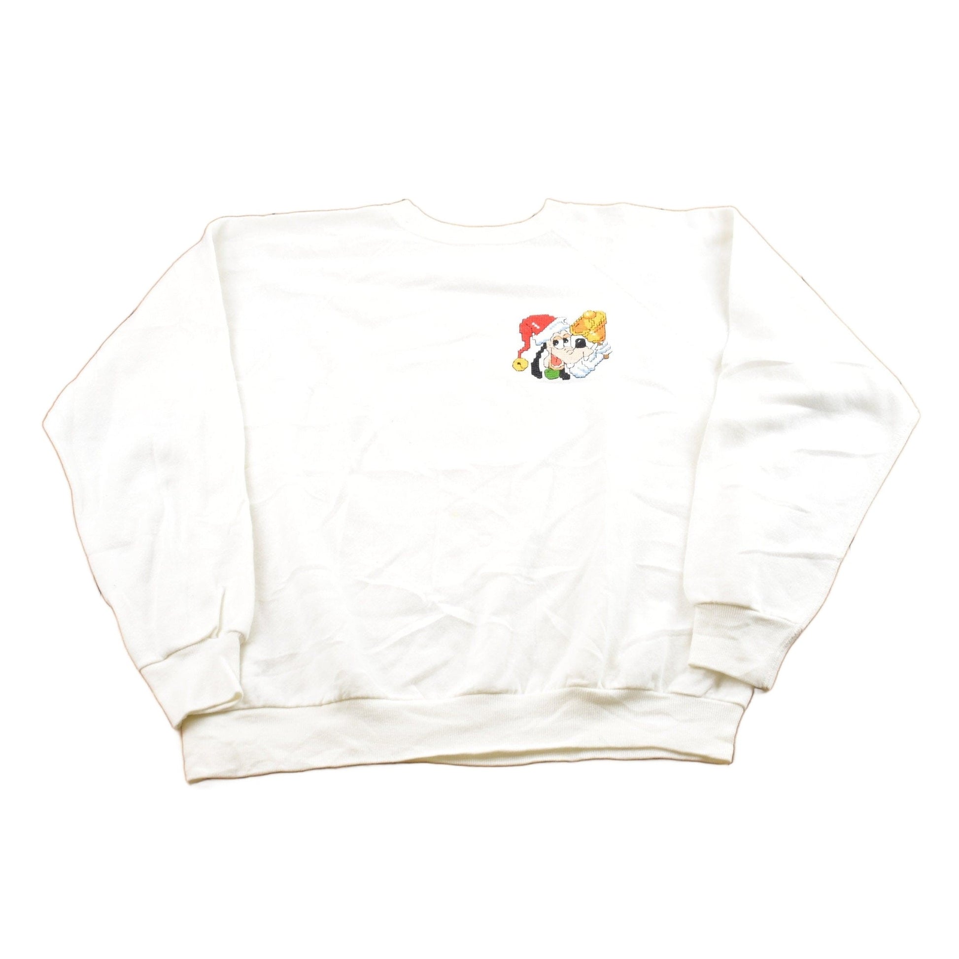 Vintage 1980s Goofy Disney Crewneck , Vintage Sweatshirt , Sportswear , Vintage Cartoons , Disney , Christmas Men's Large from propervintagecanada
