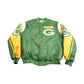Vintage 1980s Green Bay Packers NFL Chalkline All Over Print Jacket Men's XL from propervintagecanada