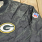 Vintage 1980s Green Bay Packers NFL Chalkline Satin Bomber Jacket Men's XL from propervintagecanada