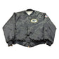 Vintage 1980s Green Bay Packers NFL Chalkline Satin Bomber Jacket Men's XL from propervintagecanada