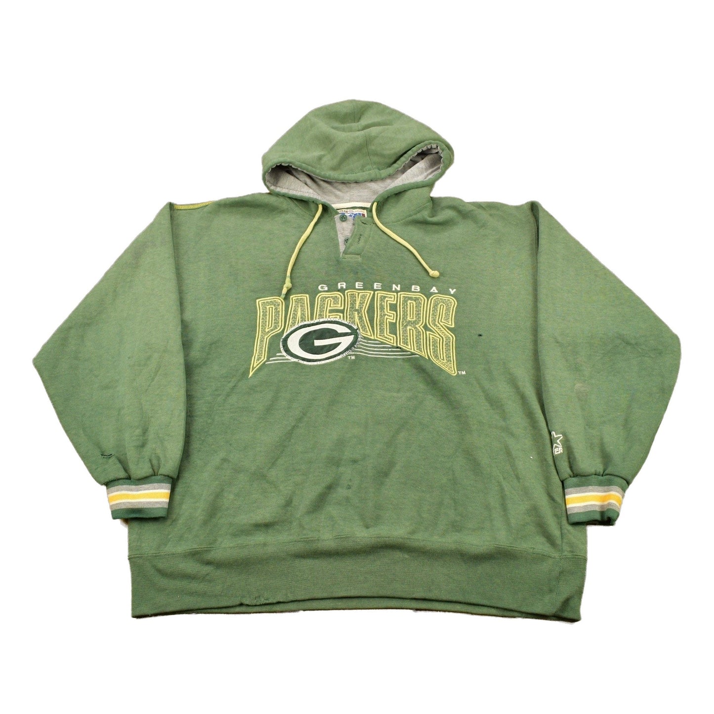 Vintage 1980s Green Bay Packers NFL Starter Hoodie Men's Large from propervintagecanada