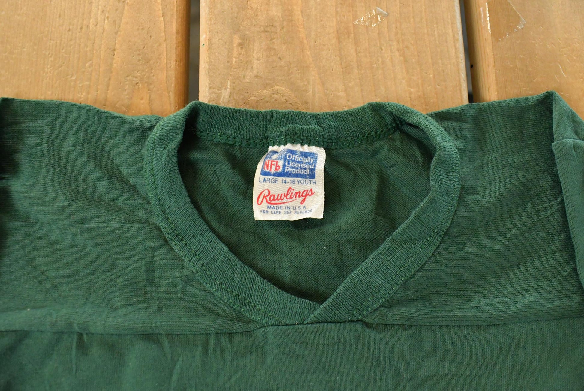 Vintage 1980s Green Bay Packers Rawlings NFL Jersey T-Shirt Youth Large Men's Large from propervintagecanada