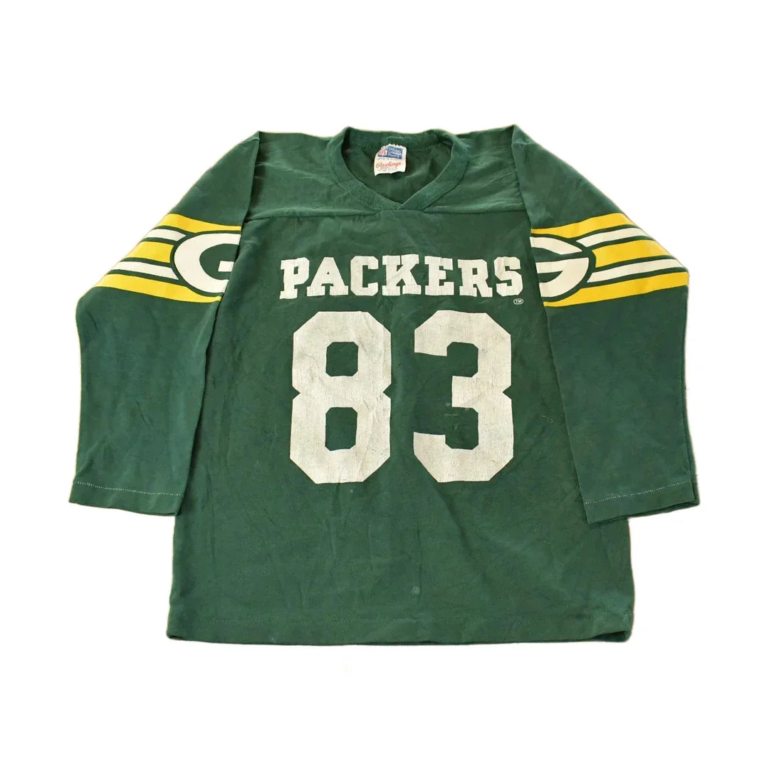 Vintage 1980s Green Bay Packers Rawlings NFL Jersey T-Shirt Youth Large Men's Large from propervintagecanada