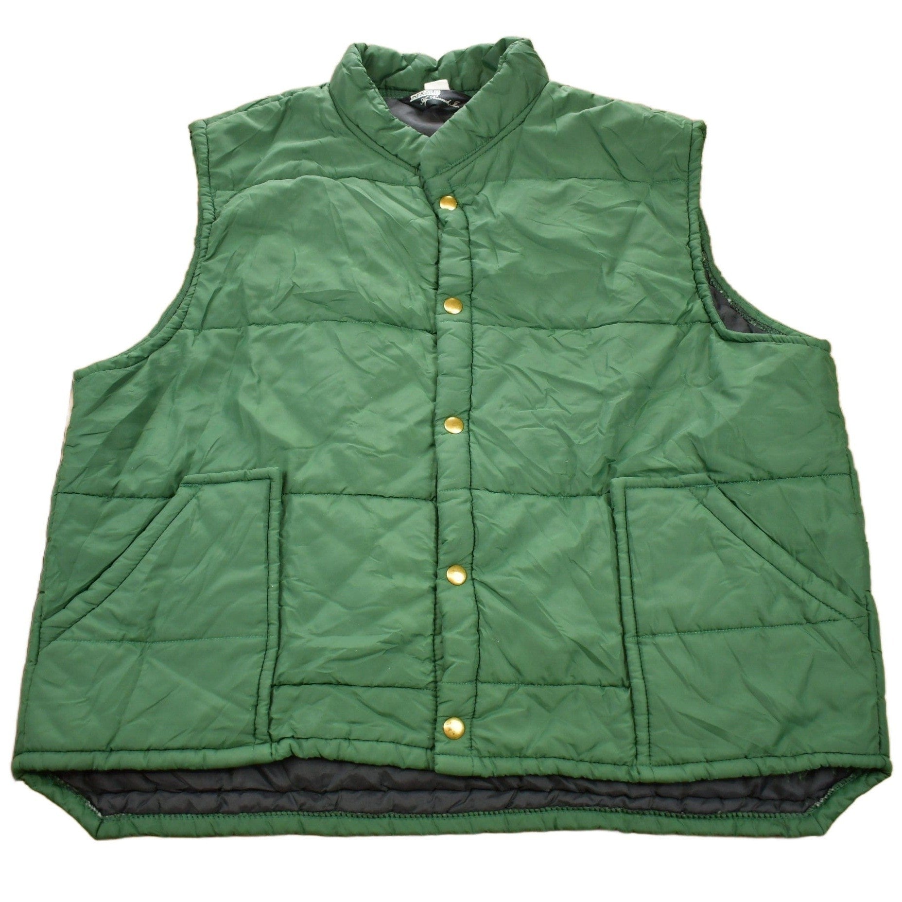 Vintage 1980s Green Dekalb Hunting Vest Men's Large from propervintagecanada