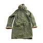 Vintage 1980s Green Shearling Leather Jacket Men's Medium from propervintagecanada