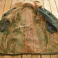 Vintage 1980s Green Shearling Leather Jacket Men's Medium from propervintagecanada