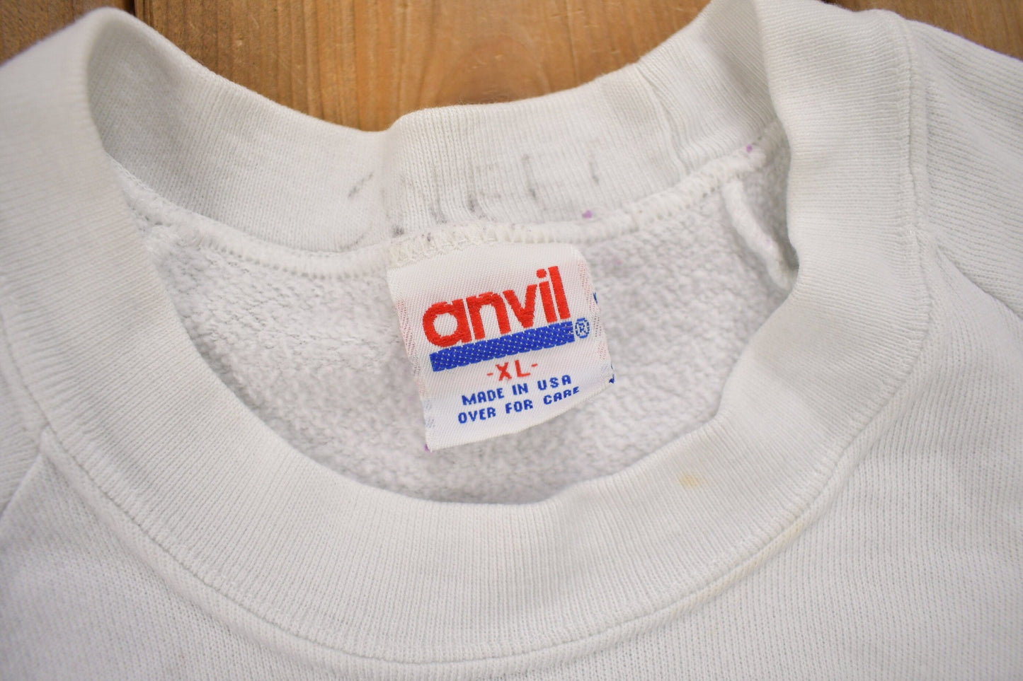 Vintage 1980s Halloween Patchwork Raglan Crewneck Sweatshirt Men's Large from propervintagecanada