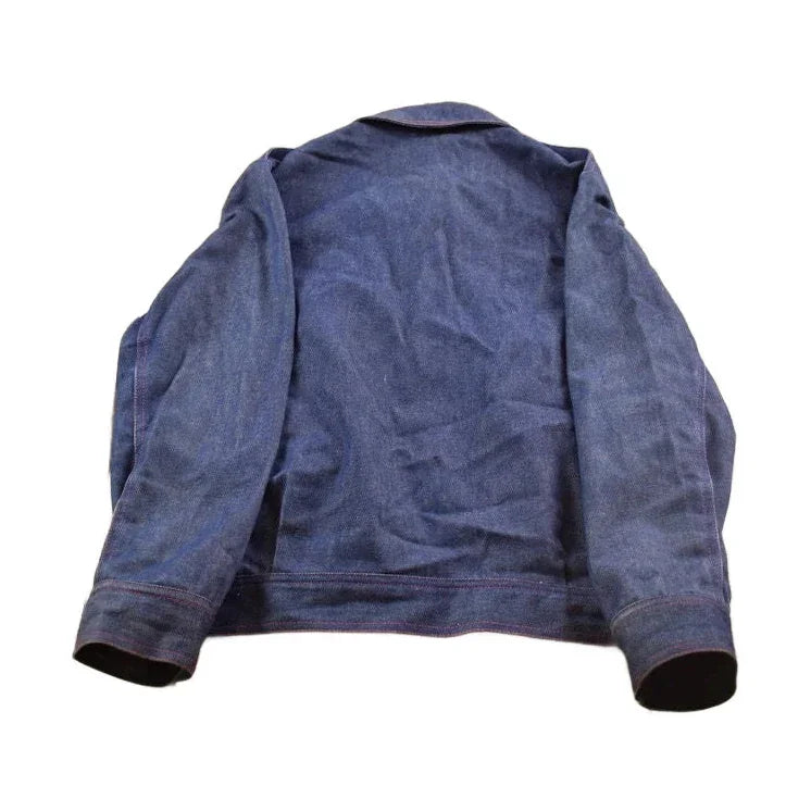 Vintage 1980s Halston Denim Jean Jacket from propervintagecanada
