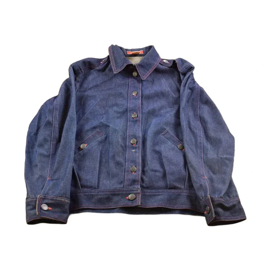 Vintage 1980s Halston Denim Jean Jacket from propervintagecanada