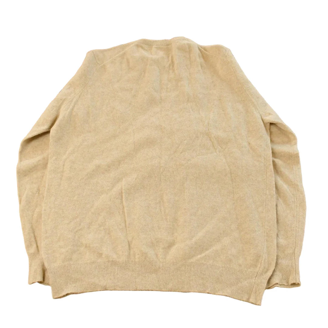 Vintage 1980s Hamilton of Scotland Cashmere Knit Crewneck Sweater Men's M from propervintagecanada