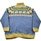 Vintage 1980s Hand Made 100% Alpaca Wool Knitted Sweater / The Alpaca Connection / All Over Pattern / Outdoors Sweatshirt / Abstract Graphic from propervintagecanada