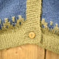 Vintage 1980s Hand Made 100% Alpaca Wool Knitted Sweater / The Alpaca Connection / All Over Pattern / Outdoors Sweatshirt / Abstract Graphic from propervintagecanada