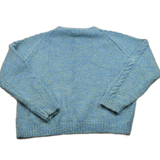 Vintage 1980s Hand Made Knitted Sweater Women's M from propervintagecanada