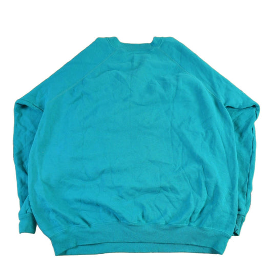 Vintage 1980s Hanes Her Way Raglan Crewneck Sweatshirt Women's 2XL from propervintagecanada