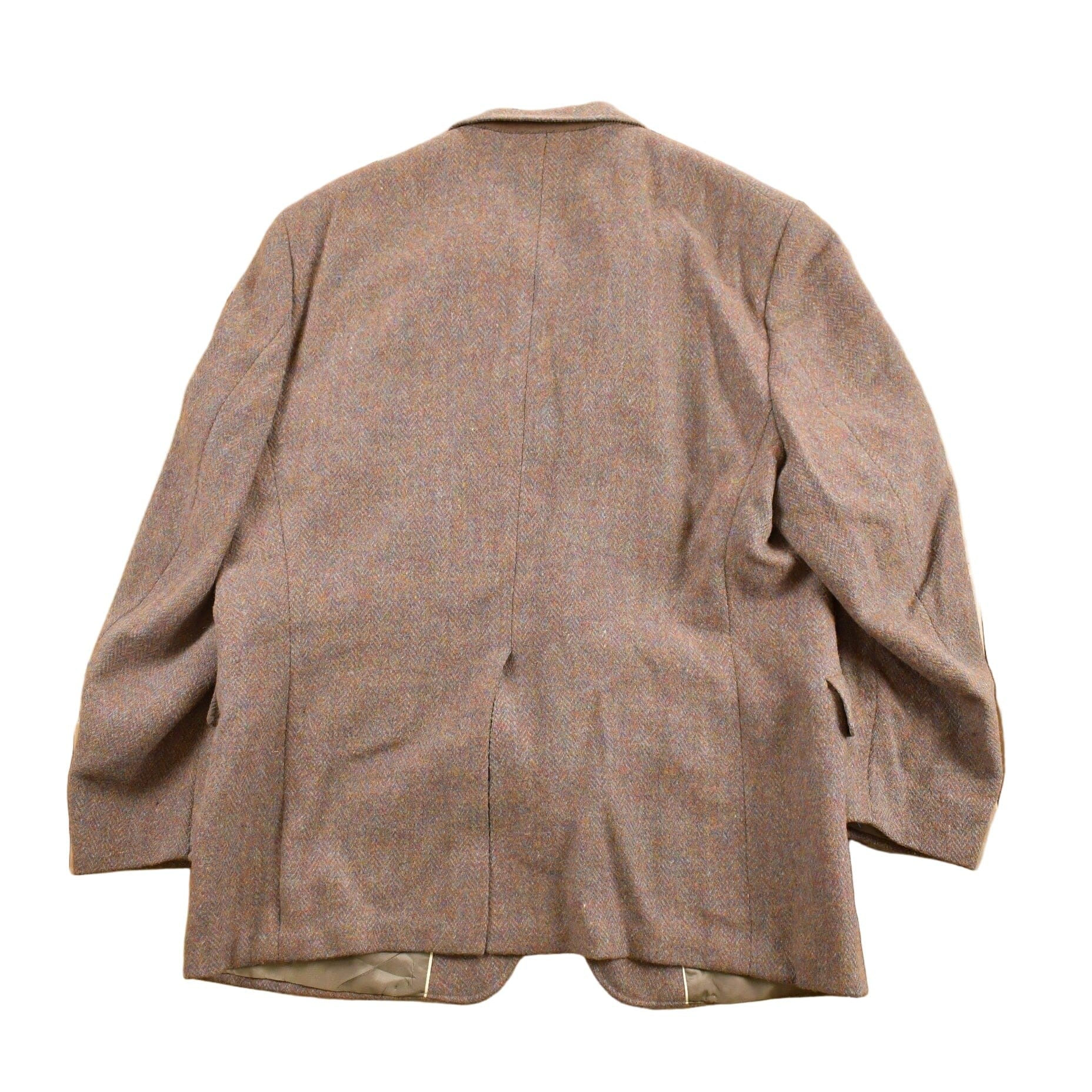 Vintage 1980s Harris Tweed 100% Pure Scottish Wool Blazer Jacket Men's XL from propervintagecanada