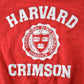 Vintage 1980s Harvard Crimson University Collegiate Crewneck Men's Large from propervintagecanada