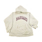 Vintage 1980s Harvard University Champion Reverse Weave Warmup Hoodie Men's Medium from propervintagecanada