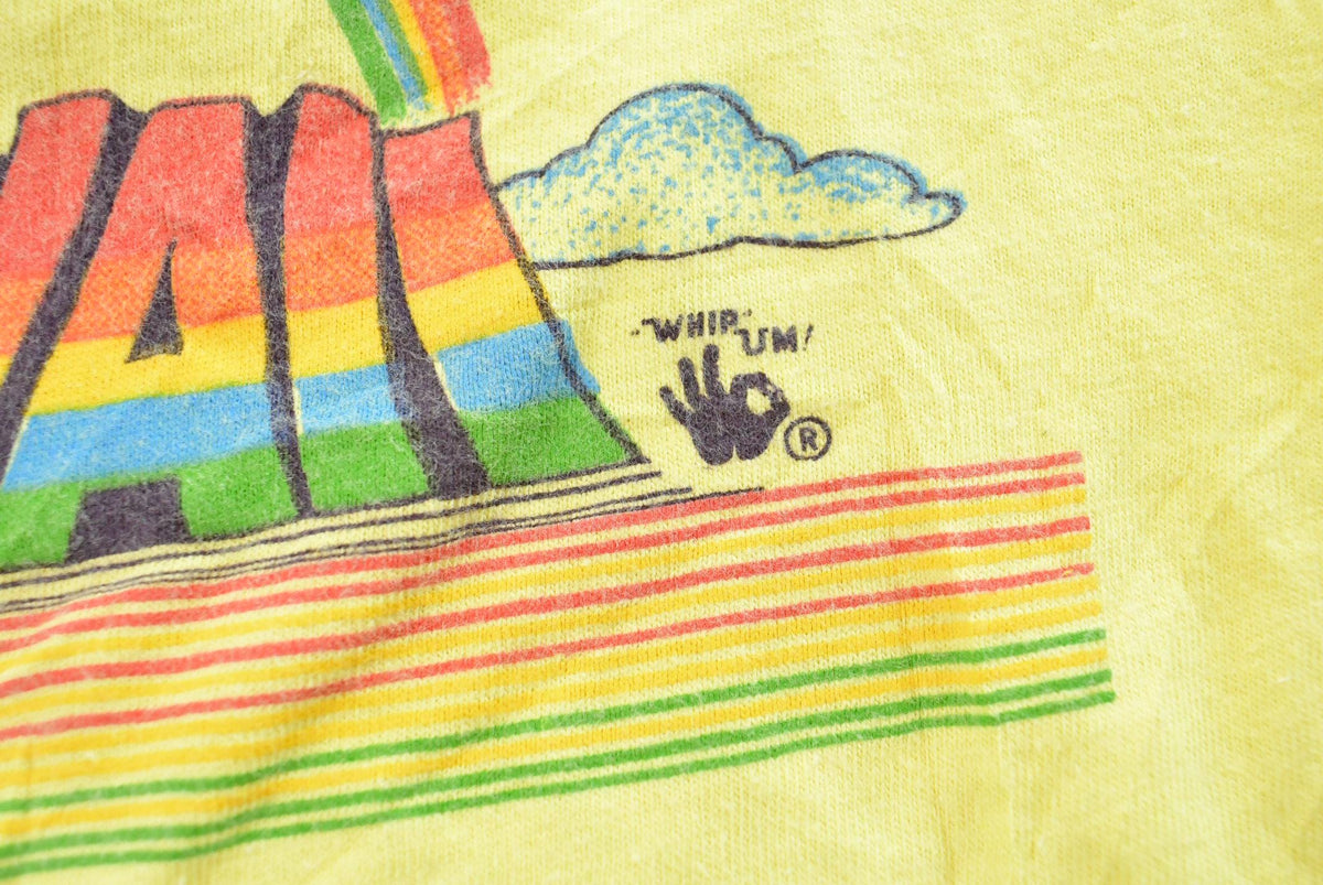 Vintage 1980s Hawaii Whip Um Souvenir T-Shirt Men's L from propervintagecanada