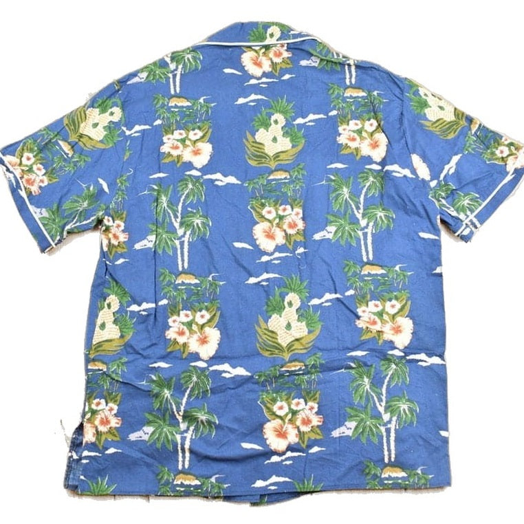 Vintage 1980s Hawaiian Button Up Shirt Men's Large from propervintagecanada
