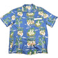 Vintage 1980s Hawaiian Button Up Shirt Men's Large from propervintagecanada
