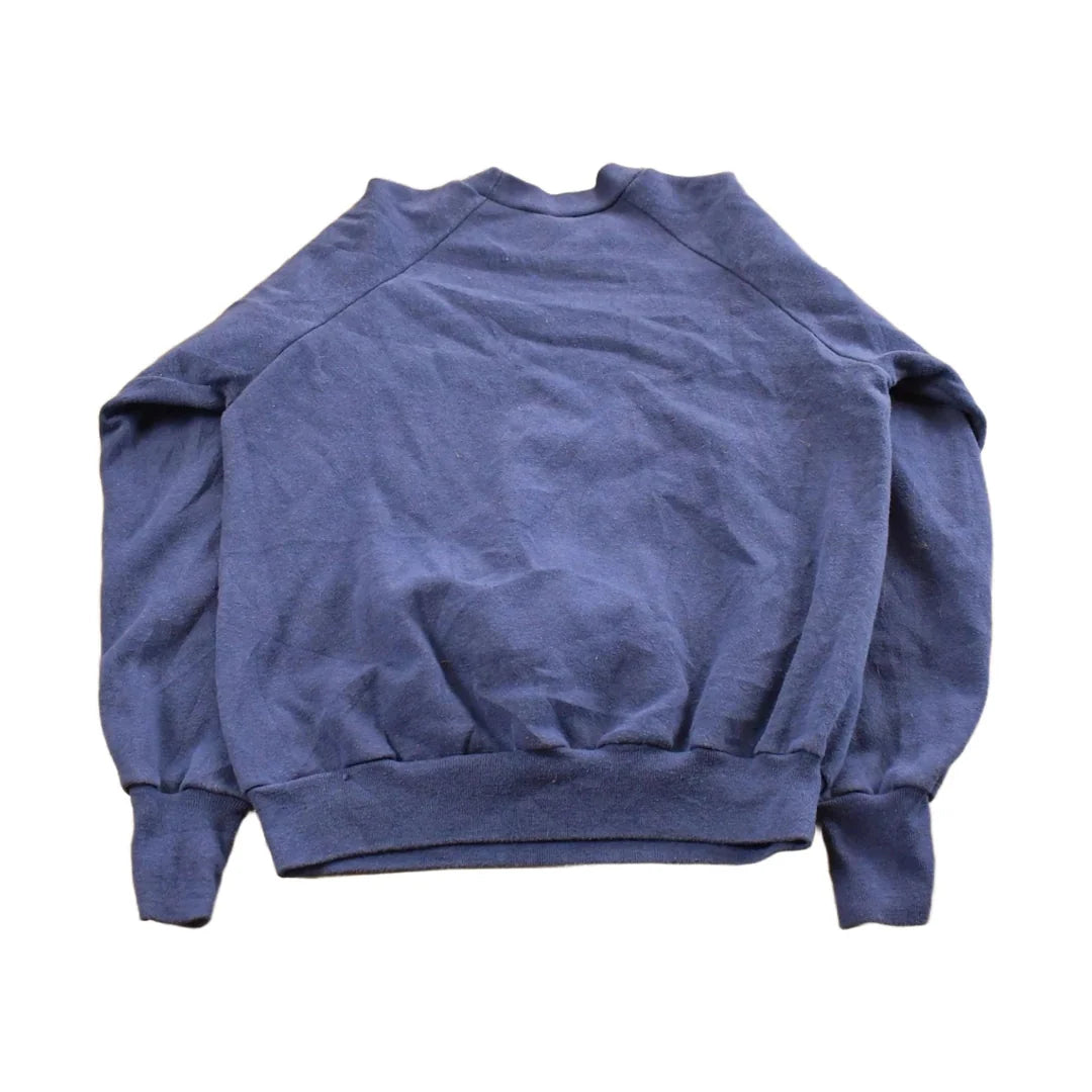 Vintage 1980s Health Knit Blank Crewneck Sweatshirt Men's S from propervintagecanada