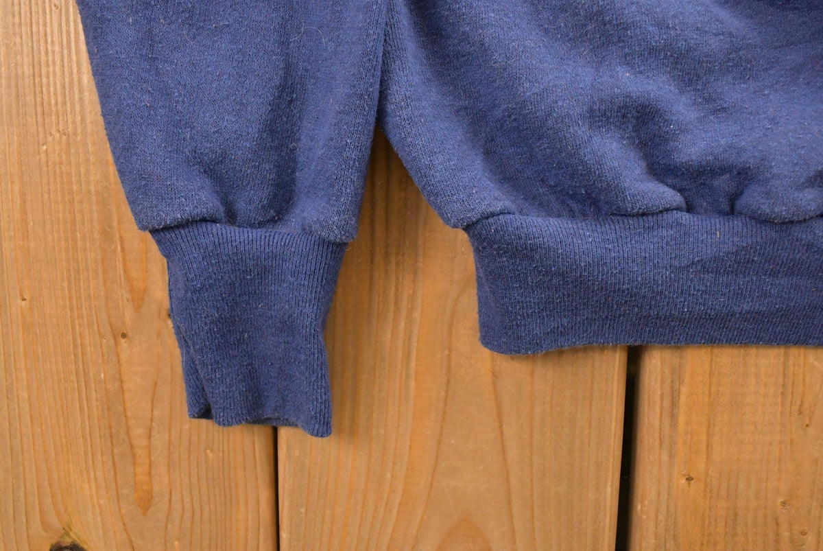 Vintage 1980s Health Knit Blank Crewneck Sweatshirt Men's S from propervintagecanada