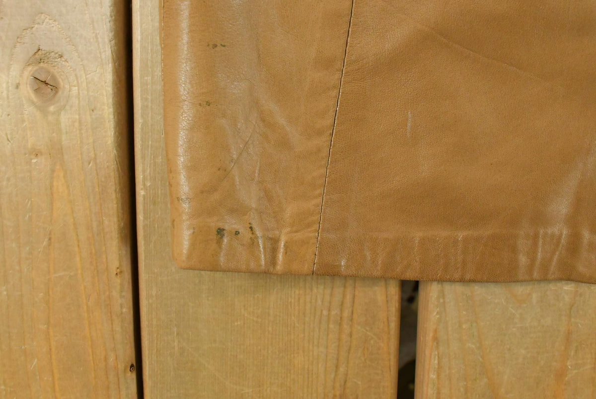 Vintage 1980s Hides Leather Skirt Women's 28 from propervintagecanada