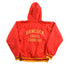 Vintage 1980s Hooded Half Zip Windbreaker Jacket Men&