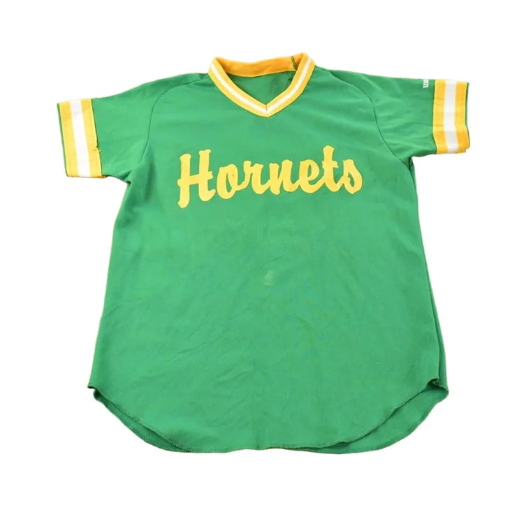Vintage 1980s Hornets Baseball Jersey Men's S from propervintagecanada