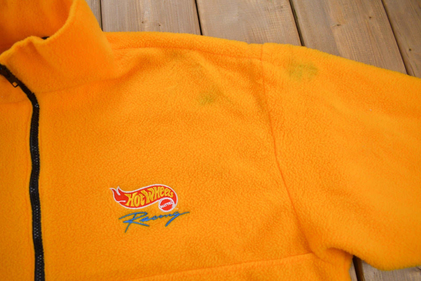 Vintage 1980s Hot Wheels Racing Fleece Sweater Men's 2XL from propervintagecanada