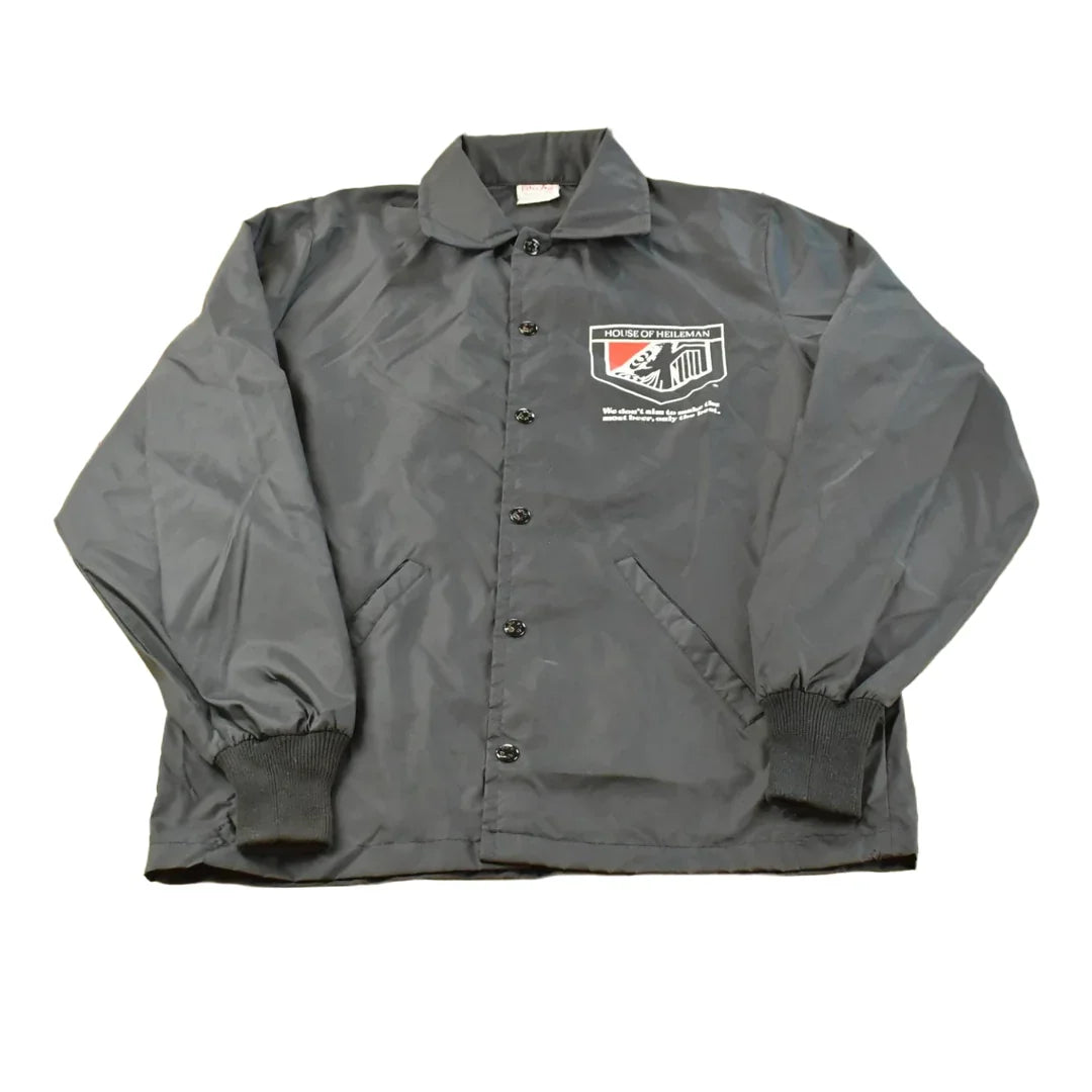 Vintage 1980s House of Heileman Brewery Beer Promotional Coach Windbreaker Jacket Men's S from propervintagecanada